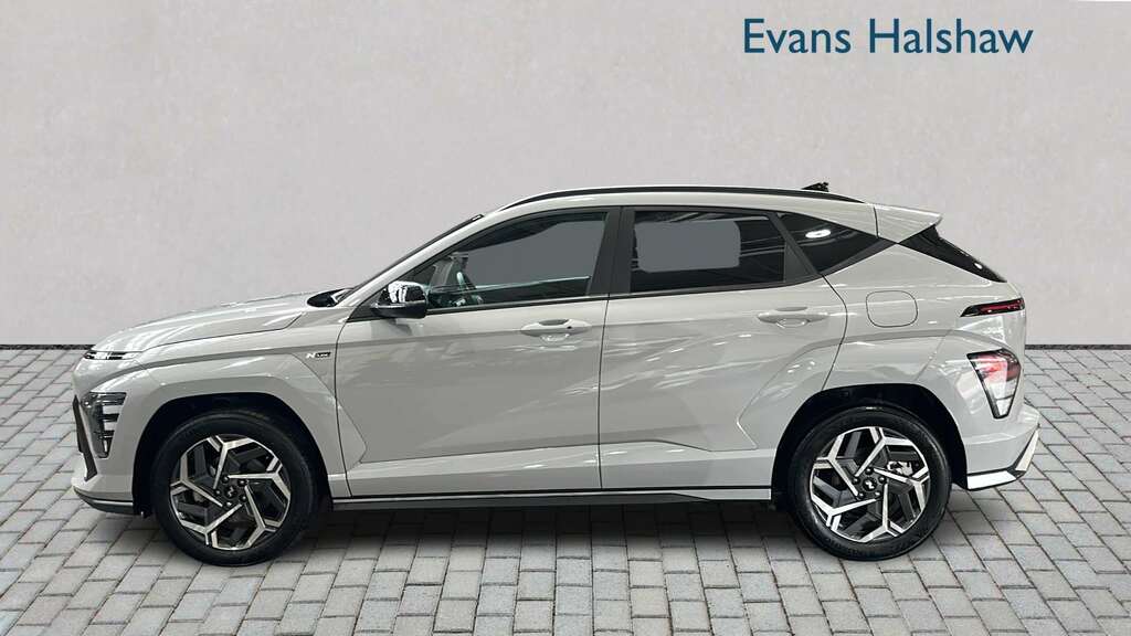Hyundai Kona 1.6 Hybrid 129 N Line Dct 2025 Grey #3