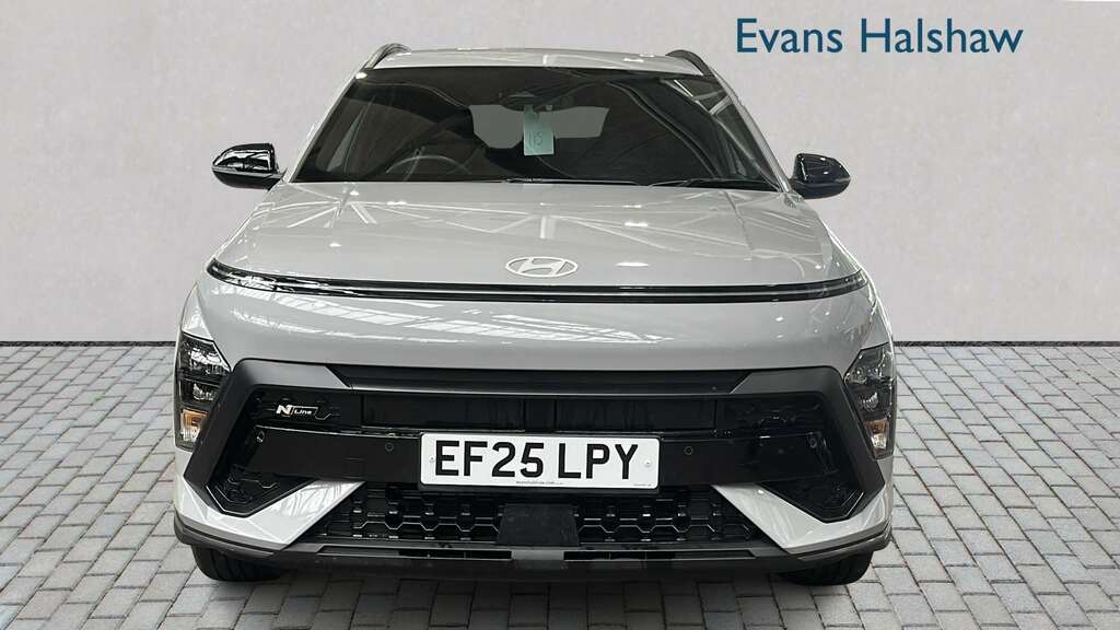 Hyundai Kona 1.6 Hybrid 129 N Line Dct 2025 Grey #4