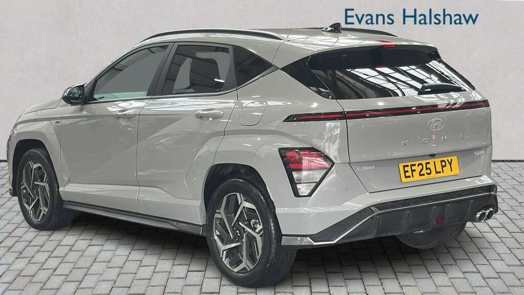 Hyundai Kona 1.6 Hybrid 129 N Line Dct 2025 Grey #2