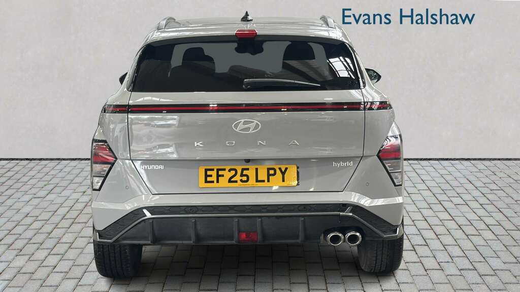 Hyundai Kona 1.6 Hybrid 129 N Line Dct 2025 Grey #5