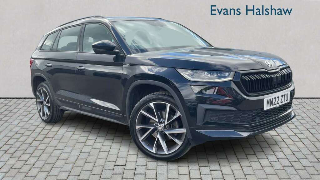 Skoda Kodiaq 1.5 Tsi Sport Line Dsg 7 Seat 2022 Black