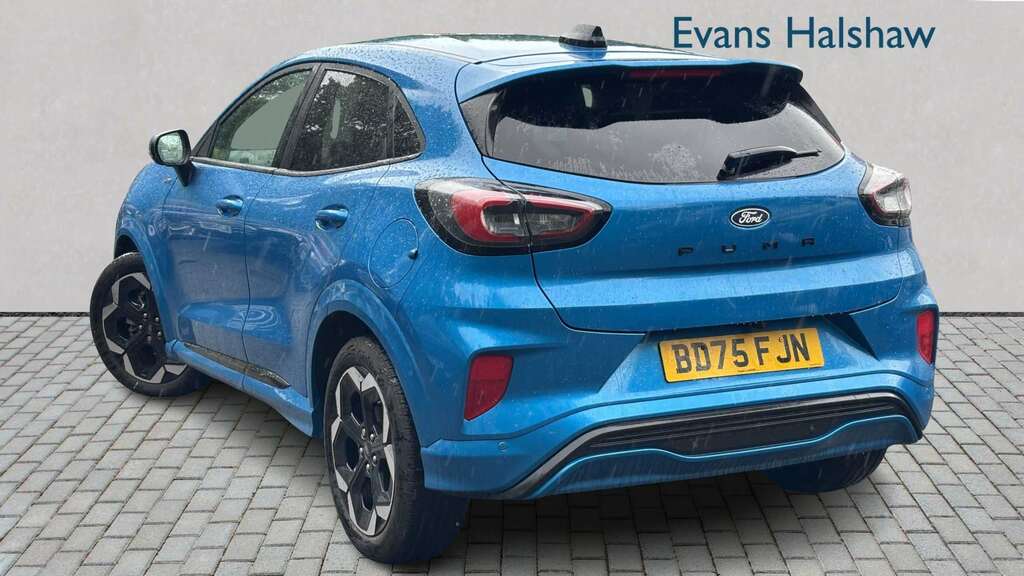 Ford Puma 1.0 Ecoboost Hybrid Mhev St-line X Dct 2025 BD75FJN Blue #3