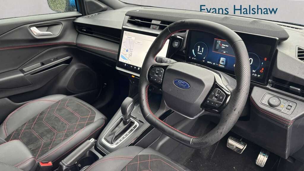 Ford Puma 1.0 Ecoboost Hybrid Mhev St-line X Dct 2025 BD75FJN Blue #2