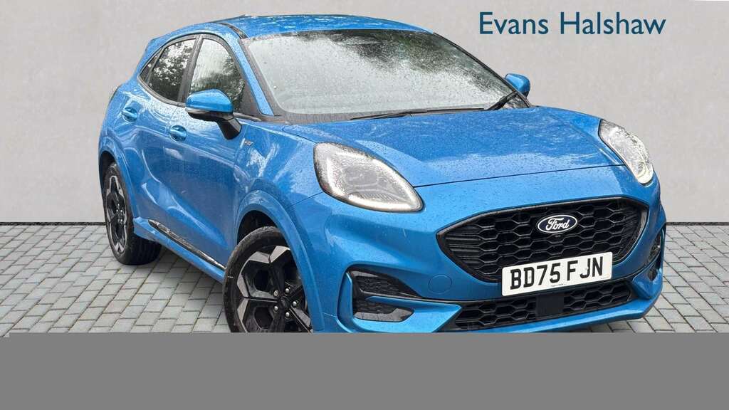 Ford Puma 1.0 Ecoboost Hybrid Mhev St-line X Dct 2025 Blue