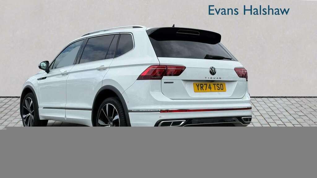 Volkswagen Tiguan Allspace 1.5 Tsi R-line Dsg 2024 White #5