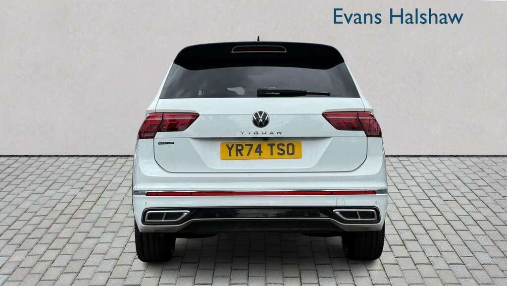 Volkswagen Tiguan Allspace 1.5 Tsi R-line Dsg 2024 White #6