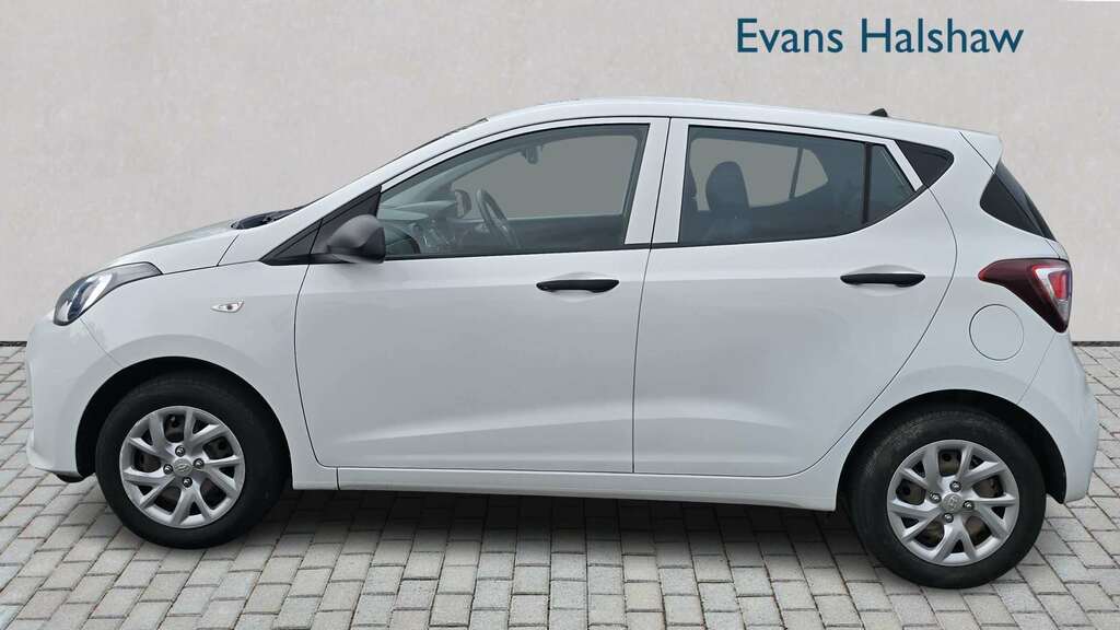 Hyundai I10 1.0 S 2017 White #3