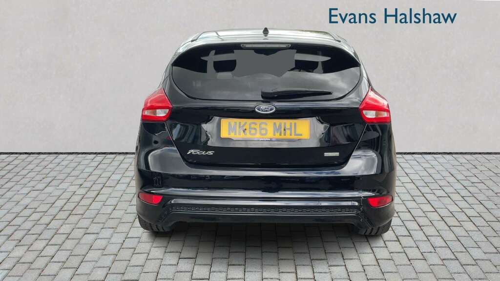 Ford Focus 1.0 Ecoboost 125 St-line 2017 MK66MHL Black #5