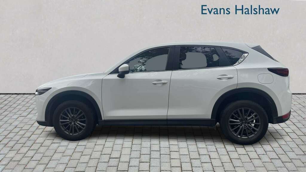 Mazda CX-5 2.2D Se-l Nav 2017 White #4
