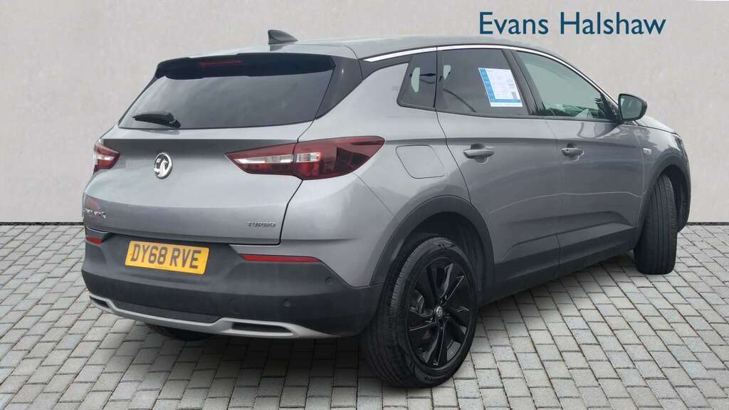 Vauxhall Grandland X 1.2 Turbo Sport Nav 2018 DY68RVE Grey #5