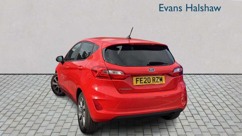 Ford Fiesta 1.0 Ecoboost 95 Trend 2020 FE20RZM Red