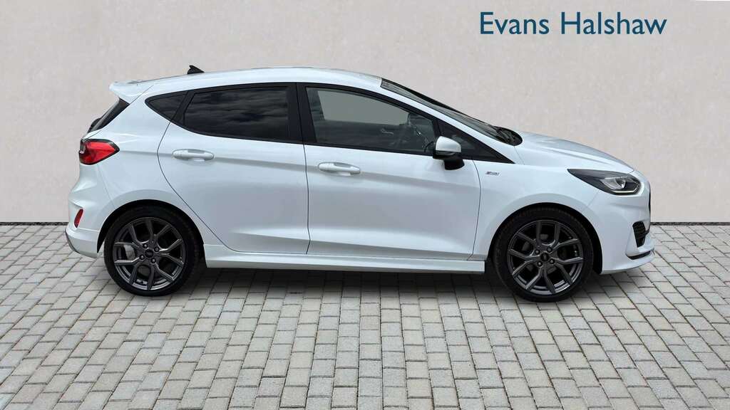Ford Fiesta 1.0 Ecoboost St-line 2022 GY22KWS White #3