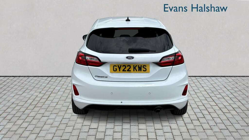 Ford Fiesta 1.0 Ecoboost St-line 2022 GY22KWS White #5