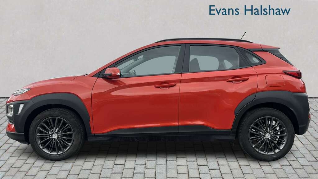 Hyundai Kona 1.0T Gdi Blue Drive Se 2018 FV18OZM Orange #3
