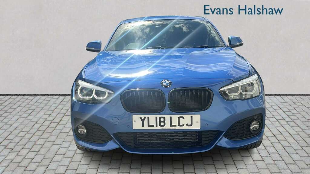 BMW 1 Series 116D M Sport Shadow Ed Step 2018 Blue #4