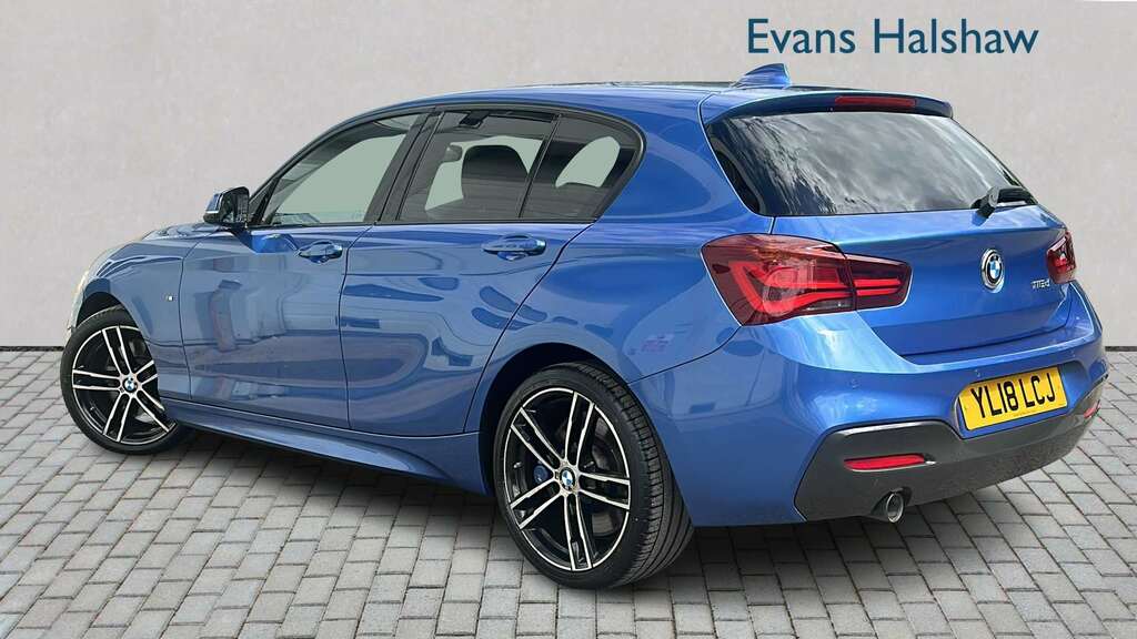 BMW 1 Series 116D M Sport Shadow Ed Step 2018 Blue #2