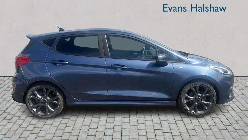 Ford Fiesta 1.0 Ecoboost St-line 2019 NY19NYM Blue #4