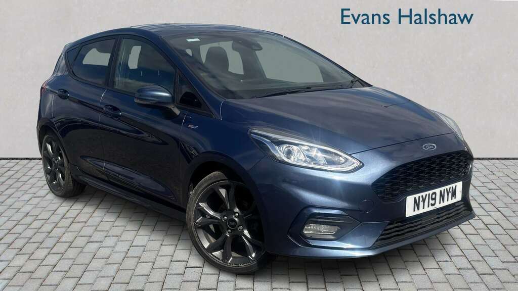 Ford Fiesta 1.0 Ecoboost St-line 2019 NY19NYM Blue