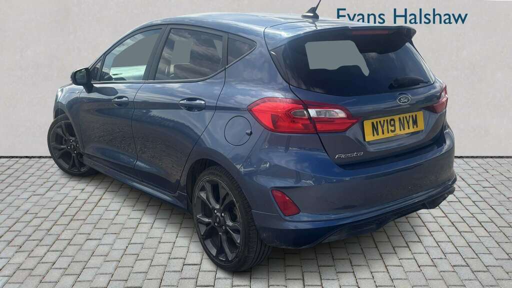 Ford Fiesta 1.0 Ecoboost St-line 2019 NY19NYM Blue #2