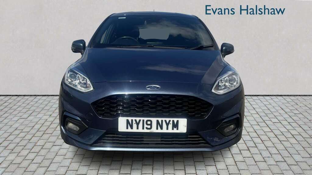 Ford Fiesta 1.0 Ecoboost St-line 2019 NY19NYM Blue #3