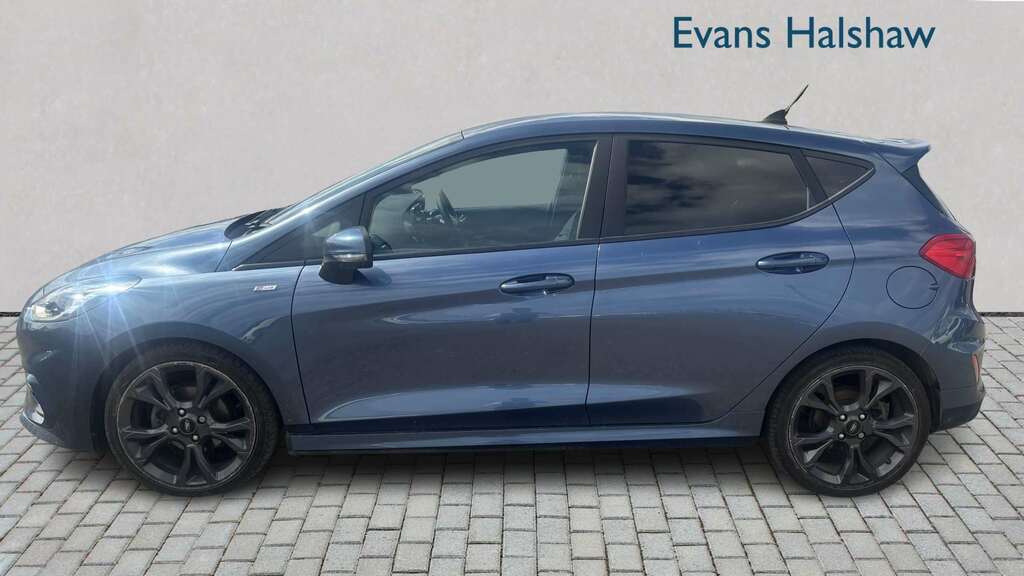 Ford Fiesta 1.0 Ecoboost St-line 2019 NY19NYM Blue #5