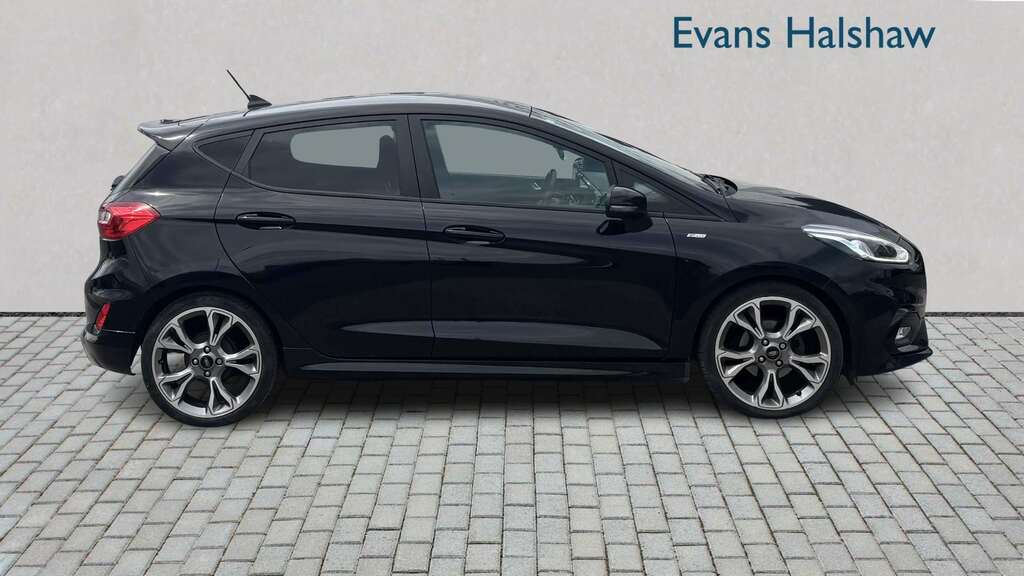 Ford Fiesta 1.0 Ecoboost 95 St-line X Edition 2020 WV70EOS Black #3