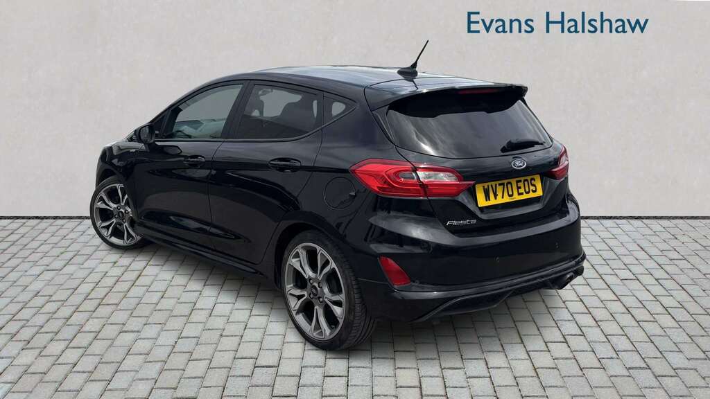 Ford Fiesta 1.0 Ecoboost 95 St-line X Edition 2020 WV70EOS Black #2