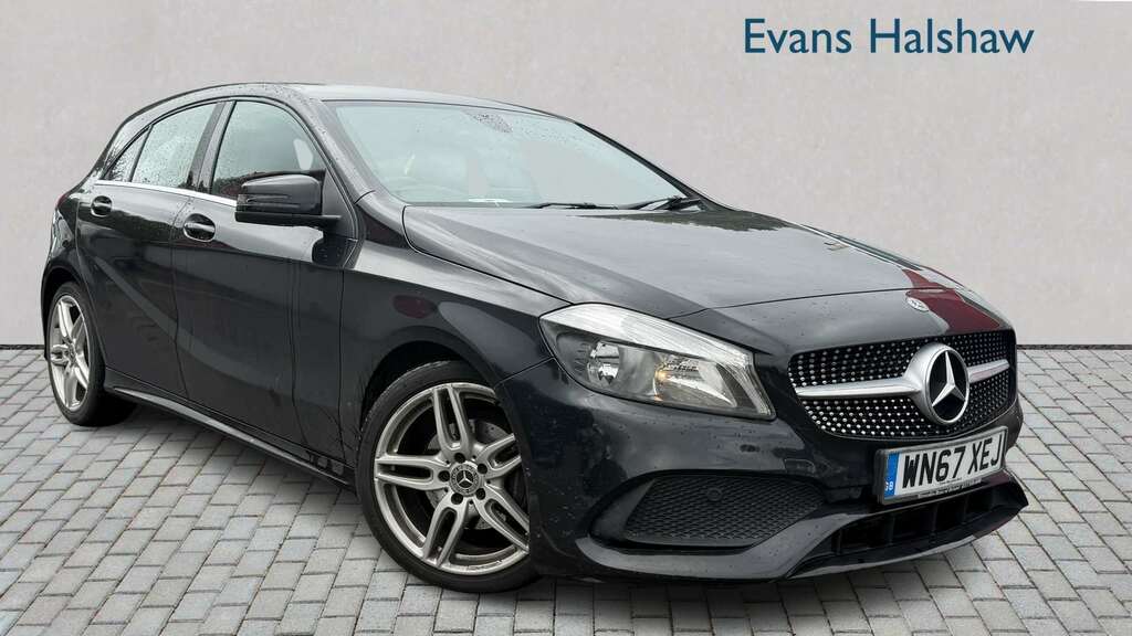Mercedes-Benz A Class A160 Amg Line 2017 Black