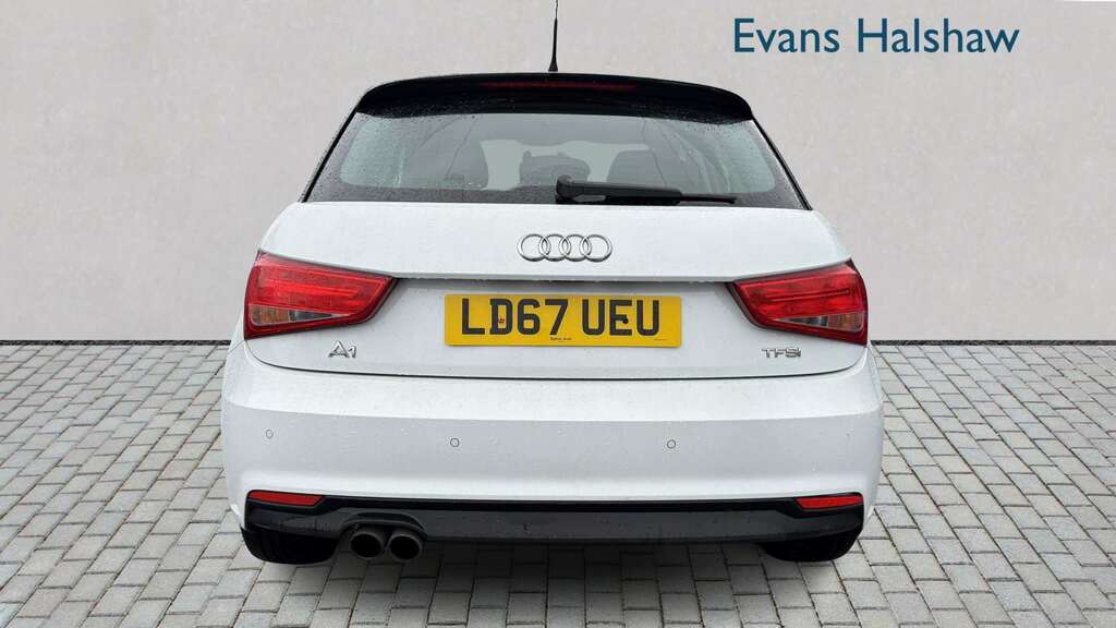 Audi A1 1.4 Tfsi Sport S Tronic 2017 LD67UEU White #4