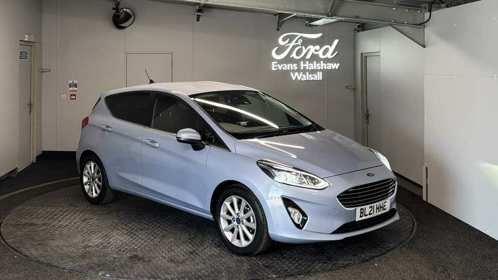 Ford Fiesta 1.0 Ecoboost 95 Titanium 2021 Blue