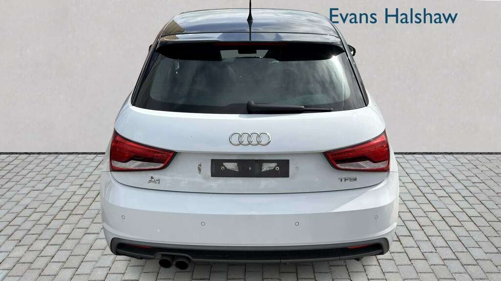 Audi A1 1.4 Tfsi S Line Nav 2018 YK18TZH White #5