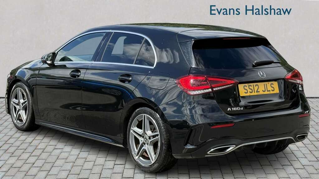 Mercedes-Benz A Class A180d Amg Line 2020 KP20ZFF Black #2