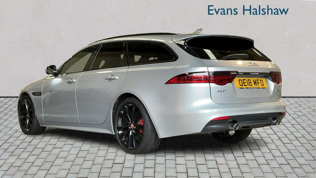 Jaguar XF 2.0D 240 R-sport Awd 2018 Silver #2