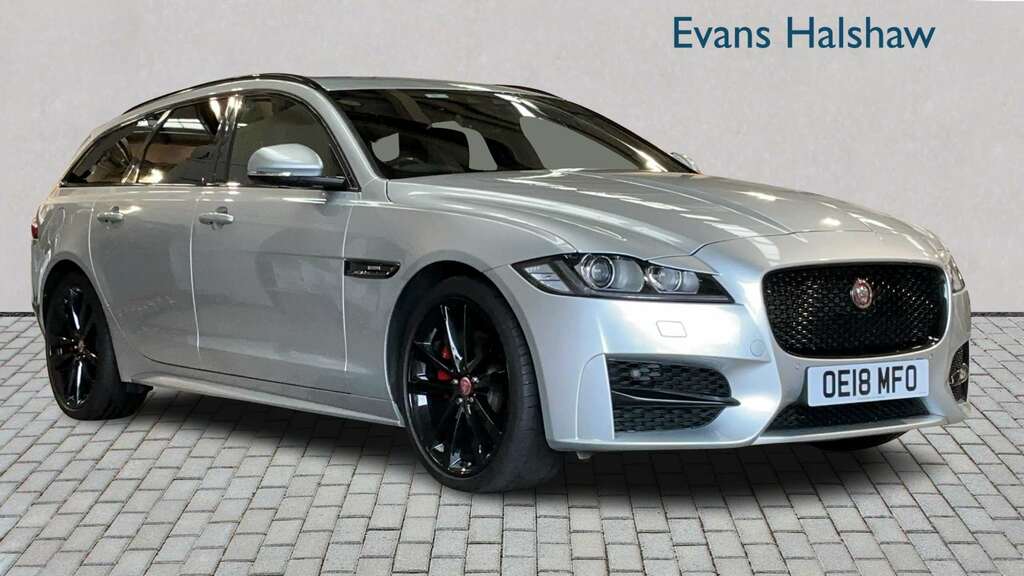 Jaguar XF 2.0D 240 R-sport Awd 2018 Silver