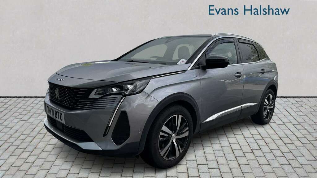 Peugeot 3008 1.5 Bluehdi Gt Eat8 2021 Grey #3