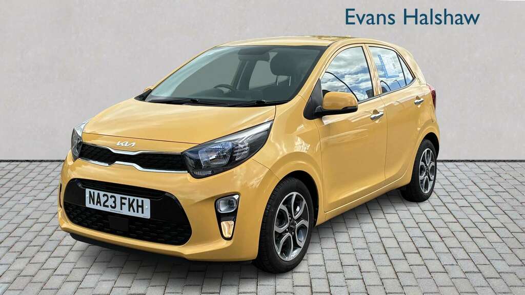 Kia Picanto 1.0 3 4 Seats 2023 Yellow #3