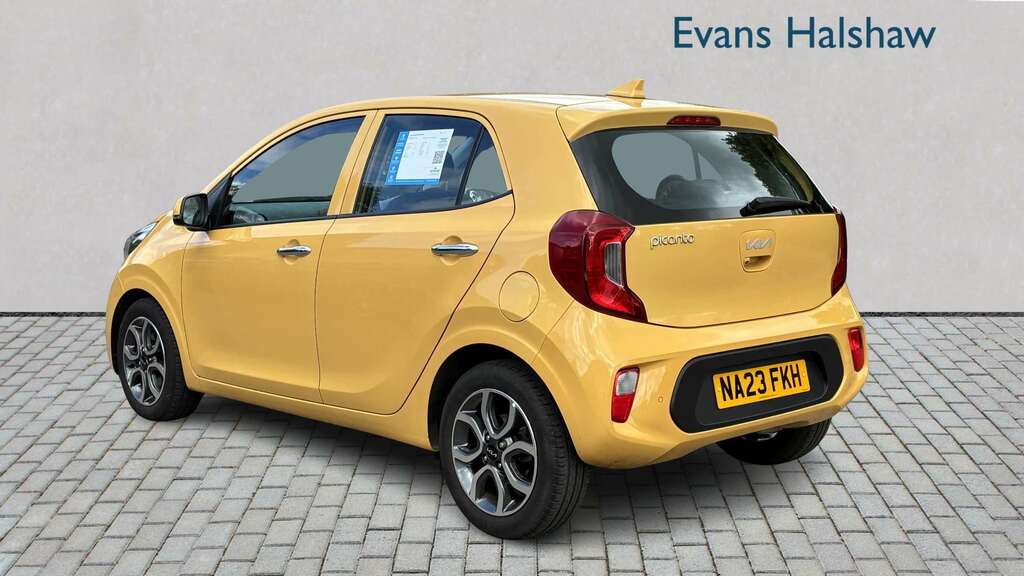Kia Picanto 1.0 3 4 Seats 2023 Yellow #5