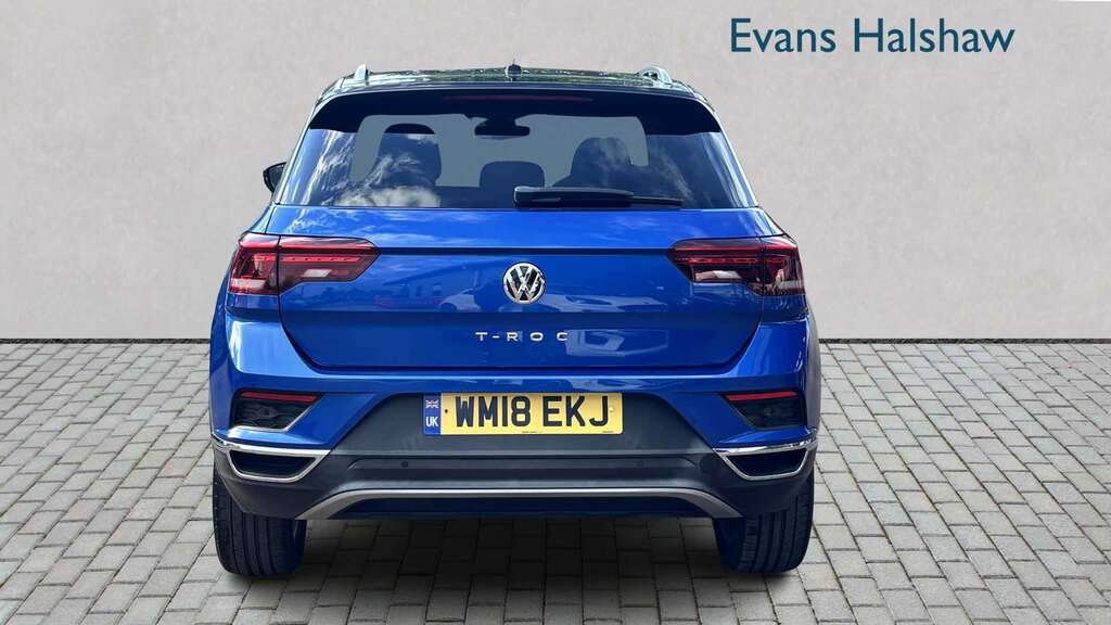 Volkswagen T-Roc 1.5 Tsi Evo Sel 2018 WM18EKJ Blue #3
