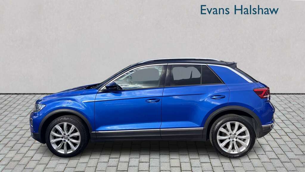 Volkswagen T-Roc 1.5 Tsi Evo Sel 2018 WM18EKJ Blue #5