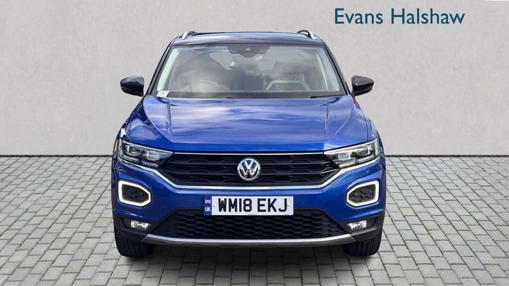 Volkswagen T-Roc 1.5 Tsi Evo Sel 2018 WM18EKJ Blue #4