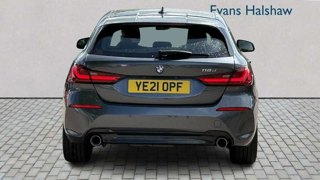 BMW 1 Series 118D Sport Step 2021 YE21OPF Grey #6