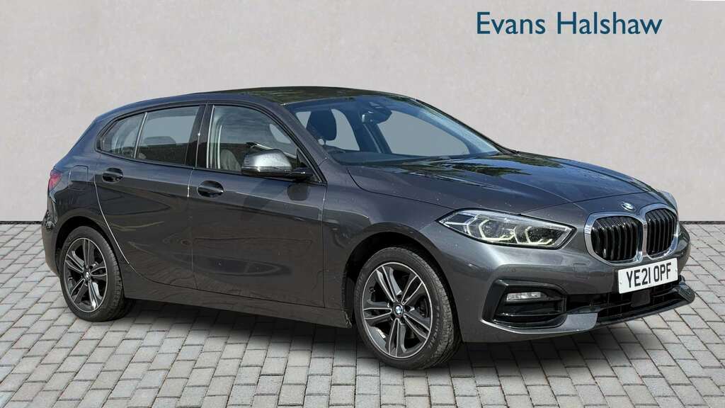 BMW 1 Series 118D Sport Step 2021 YE21OPF Grey