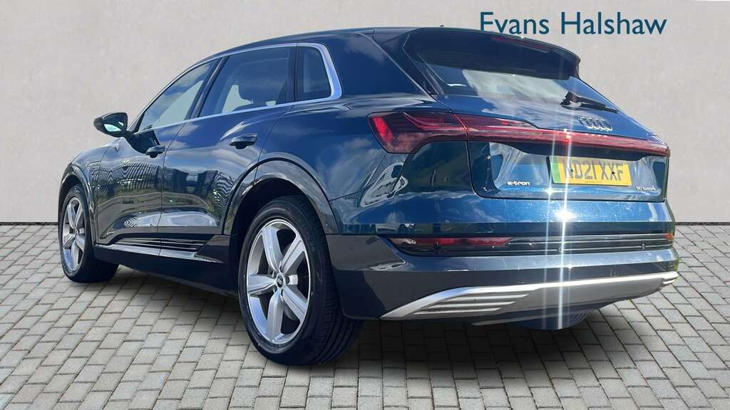 Audi E-tron 230Kw 50 Quattro 71Kwh Technik 2021 Blue #2