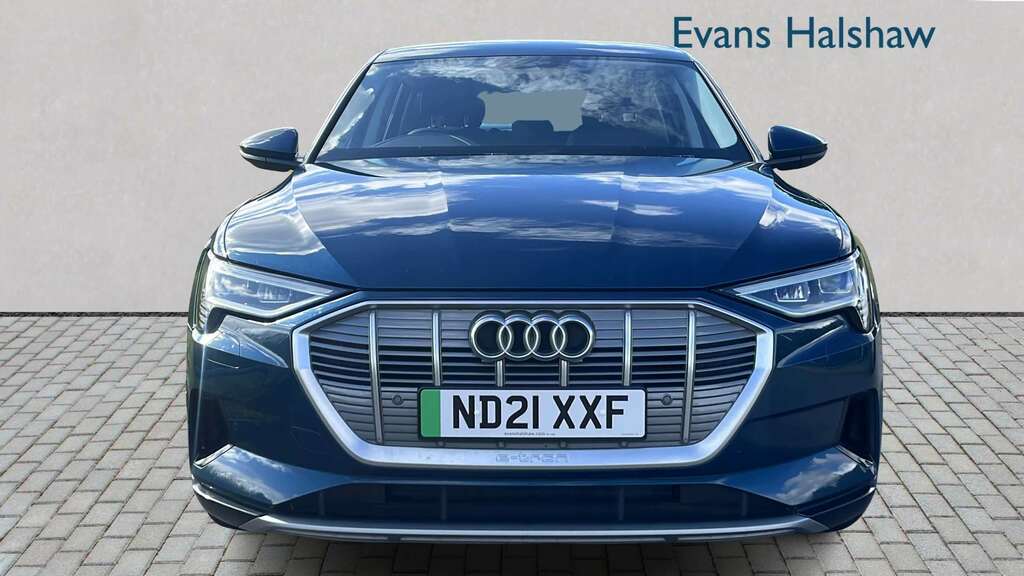 Audi E-tron 230Kw 50 Quattro 71Kwh Technik 2021 Blue #4