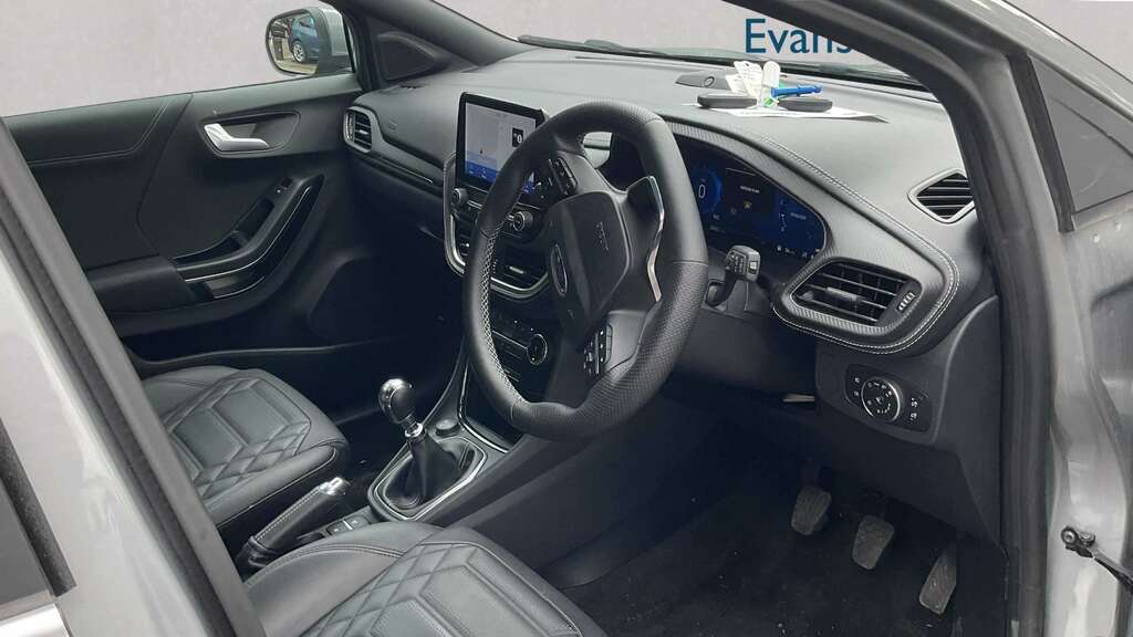 Ford Puma 1.0 Ecoboost Hybrid Mhev St-line Vignale 2023 YW23FBA Silver #6