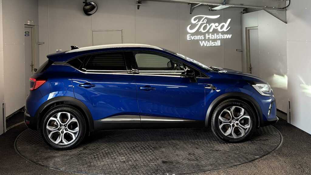 Renault Captur 1.6 E-tech Full Hybrid 145 Techno 2024 HSZ6425 Blue #4