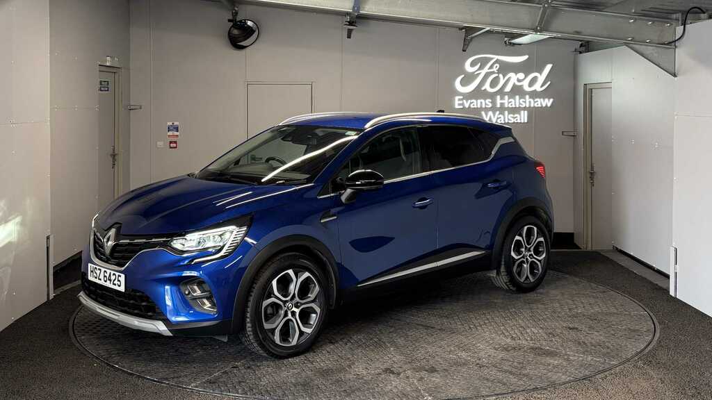 Renault Captur 1.6 E-tech Full Hybrid 145 Techno 2024 HSZ6425 Blue #3