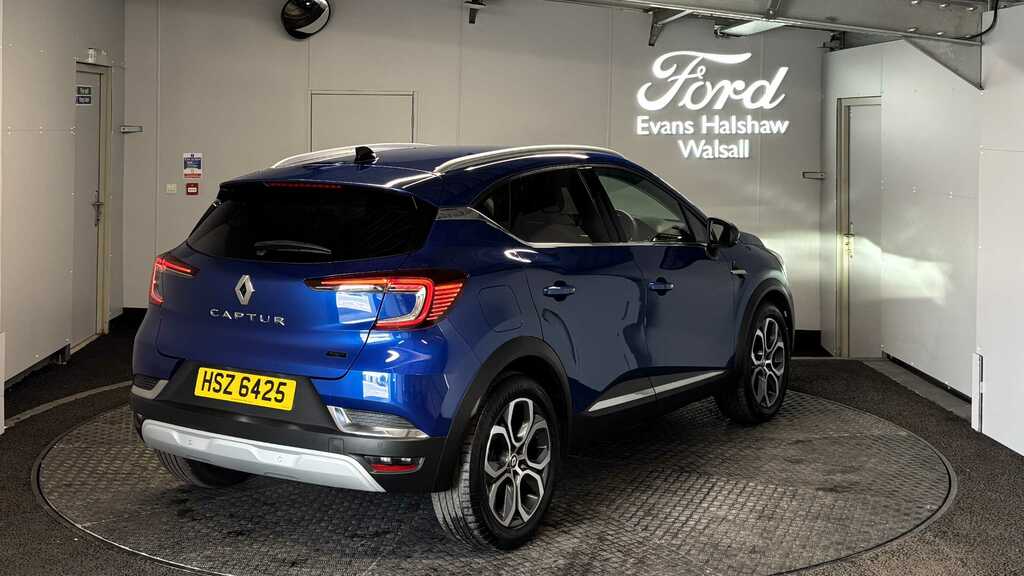 Renault Captur 1.6 E-tech Full Hybrid 145 Techno 2024 HSZ6425 Blue #5