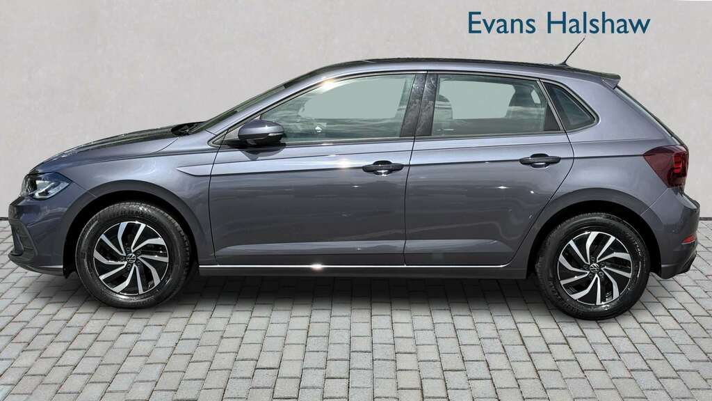 Volkswagen Polo 1.0 Tsi Life Dsg 2023 PJ23FVO Grey #2