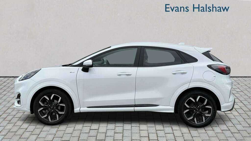 Ford Puma 1.0 Ecoboost Hybrid Mhev St-line X 2023 NX23MGJ White #5